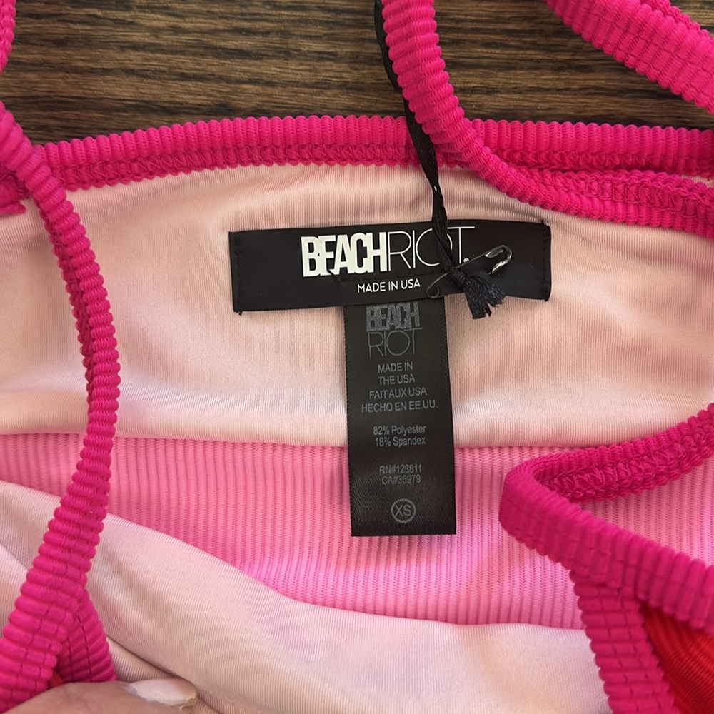 NWT Beach Riot Eva Bikini Top - Picture 7 of 9